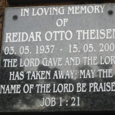 THEISEN Reidar Otto 1937-2005