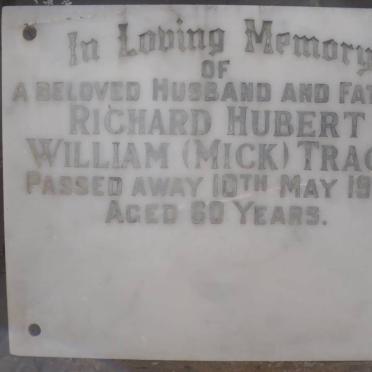 TRACY Richard Hubert William -1969