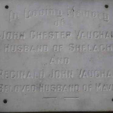 VAUGHAN John Chester :: VAUGHAN Reginald John