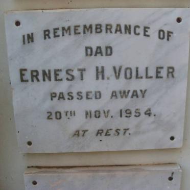 VOLLER Ernest H. -1954