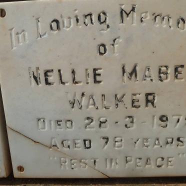 WALKER Nellie Mabel -1975