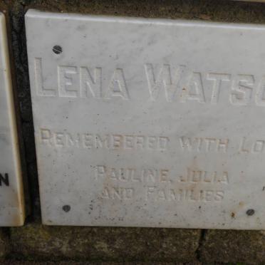 WATSON Lena