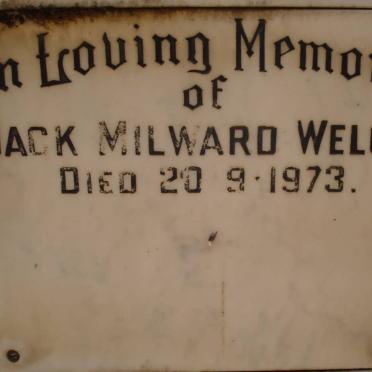 WELCH Jack Milward -1973