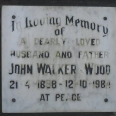 WOOD John Walker 1898-1984