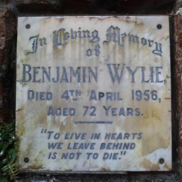 WYLIE Benjamin -1956