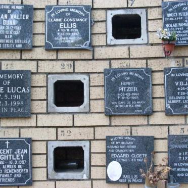 DUNN :: ELLIS :: BARTLETT :: LUCAS :: PITZER :: VICE :: KEIGHTLEY :: CLOETE :: LANDMAN