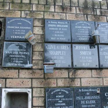 BURDEN :: CHILIZA :: OBERHOLZER :: OLVITT :: SHARPLEY :: SHELEMBE :: SMITH