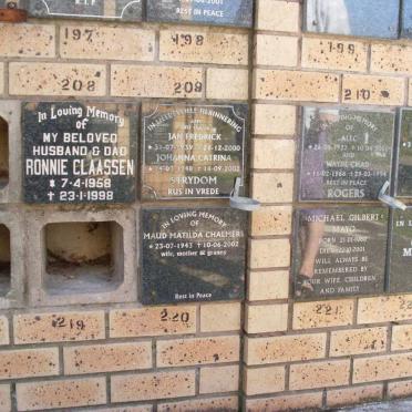 CHALMERS :: CLAASSEN :: STRYDOM