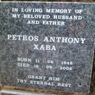 XABA Petros Anthony 1948-2006