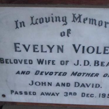 BEATTIE Evelyn Violet -1952