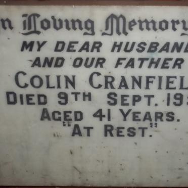 CRANFIELD Colin -1954