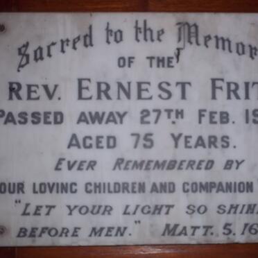 FRITH Ernest -1954