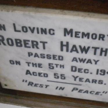 HAWTHORN Robert -1942