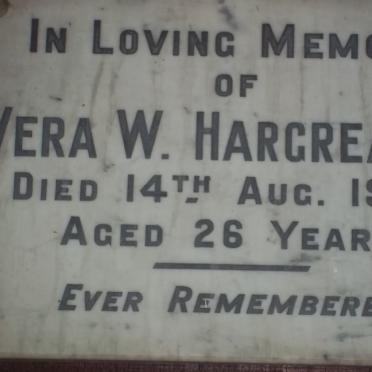 HARGREAVES Vera W. -1940