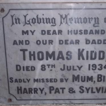 KIDD Thomas -1934