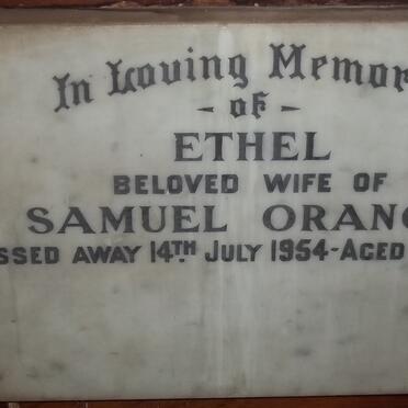 ORANGE Ethel -1954