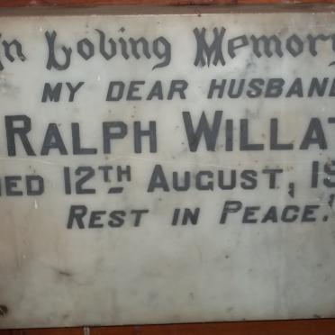 WILLATS Ralph -1954
