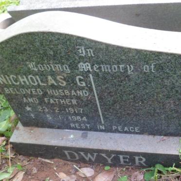 DWYER Nicholas G. 1917-1984