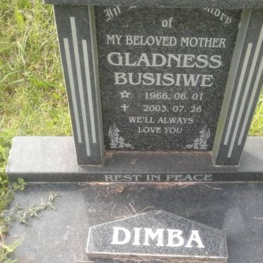 DIMBA Gladness Busisiwe 1966-2003