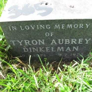 DINKELMAN Tyron Aubrey 1971-1973