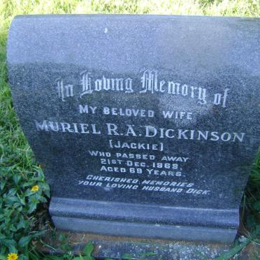 DICKINSON Muriel R.A. -1969