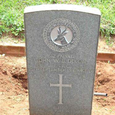 DIXON John W.B. -1942