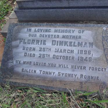DINKELMAN Florrie 1896-1946
