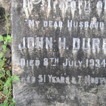DURE John H. -1934