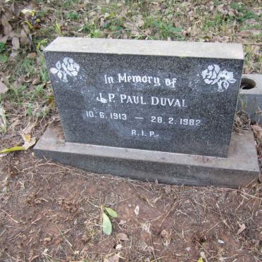 DUVAL Jean Patrice Paul 1913-1982