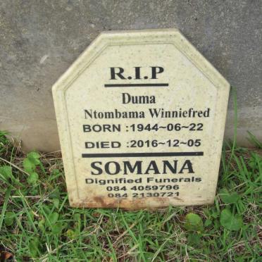 DUMA Ntombama Winniefred 1944-2016