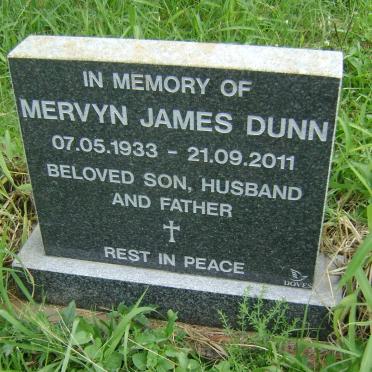 DUNN Mervyn James 1933-2011