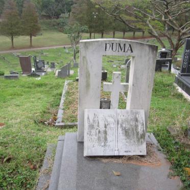 DUMA William Mfana -1977  &amp; Grace -1980