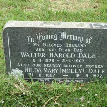 DALE Walter Harold 1878-1967  Hilda Mary 1887-1972