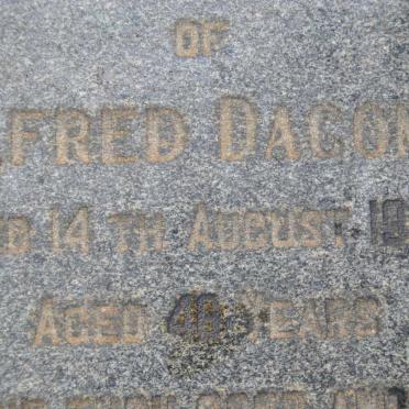 DACOMB Alfred -1955