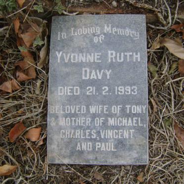 DAVY Yvonne Ruth -1993