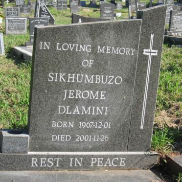 DLAMINI Sikhumbuzo Jerome 1967-2001