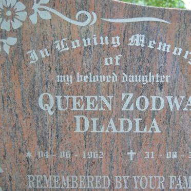 DLADLA Queen Zodwa 1962-2006