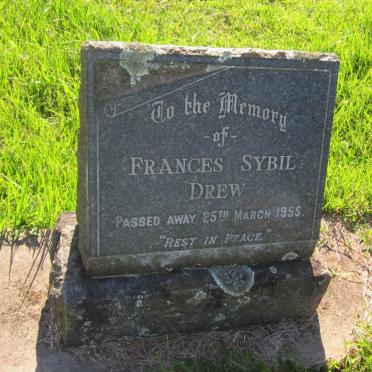 DREW Frances Sybil -1955
