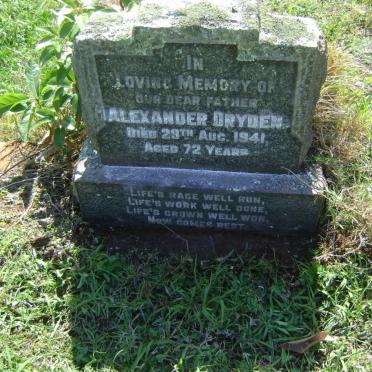 DRYDEN Alexander -1941
