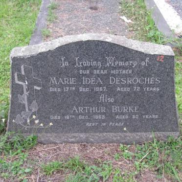 DESROCHES Marie Idea -1967 :: BURKE Arthur -1965