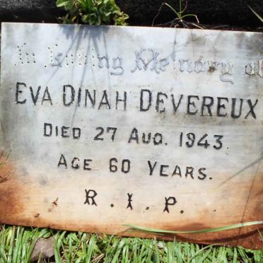 DEVEREUX Eva Dinah -1943
