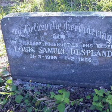 DESPLAND Louis Samuel 1905-1966