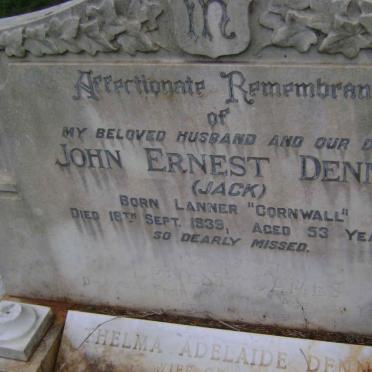 DENNIS John Ernest -1939