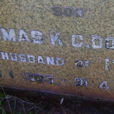 DOUGAL Thomas K.C. 1903-1977