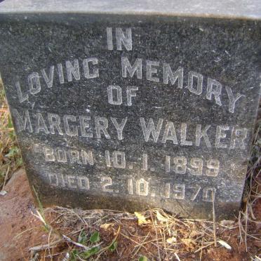 WALKER Margery 1899-1970