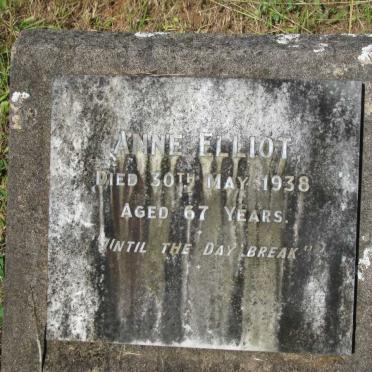 ELLIOT Anne -1938