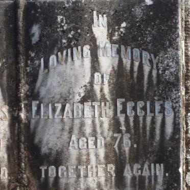 ECCLES Elizabeth