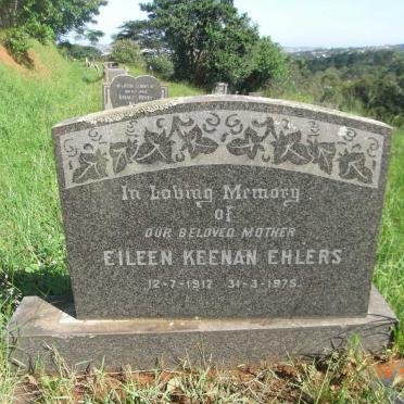 EHLERS Eileen Keenan 1917-1975