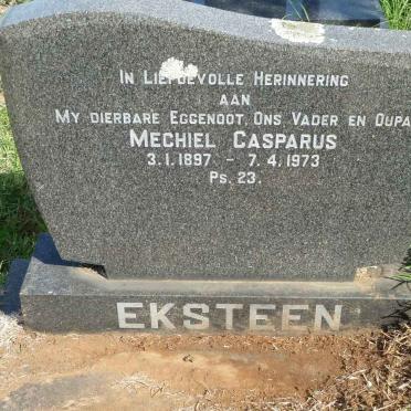 EKSTEEN Mechiel Casparus 1897-1973