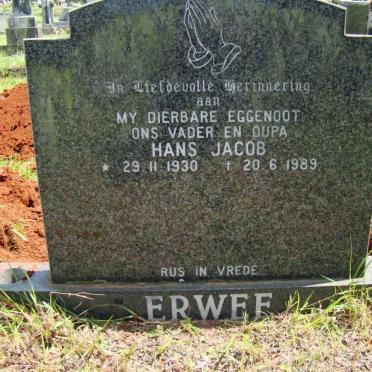 ERWEE Hans Jacob 1930-1989